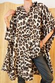 Leopard Shirt Tunic Natural /9=